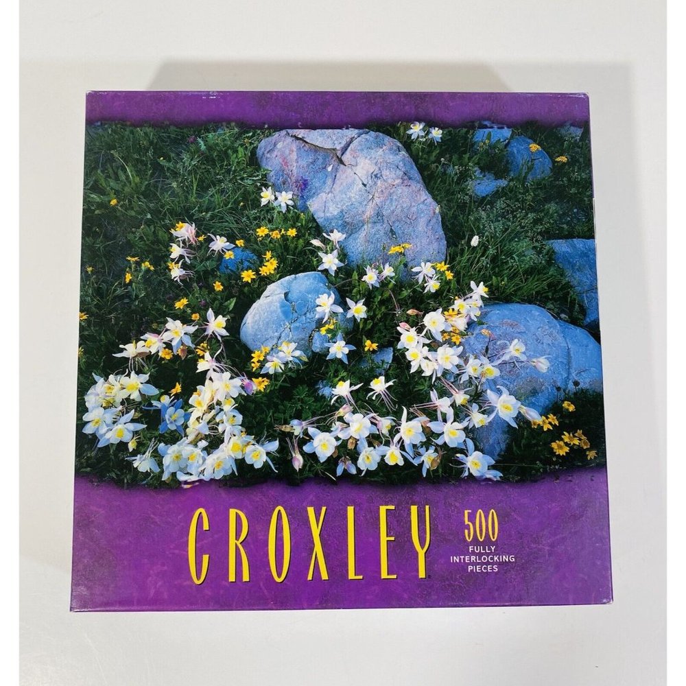 Medicine Bow Range Co Jigsaw Puzzle 500 Pcs Complete Nature Flowers Colorado